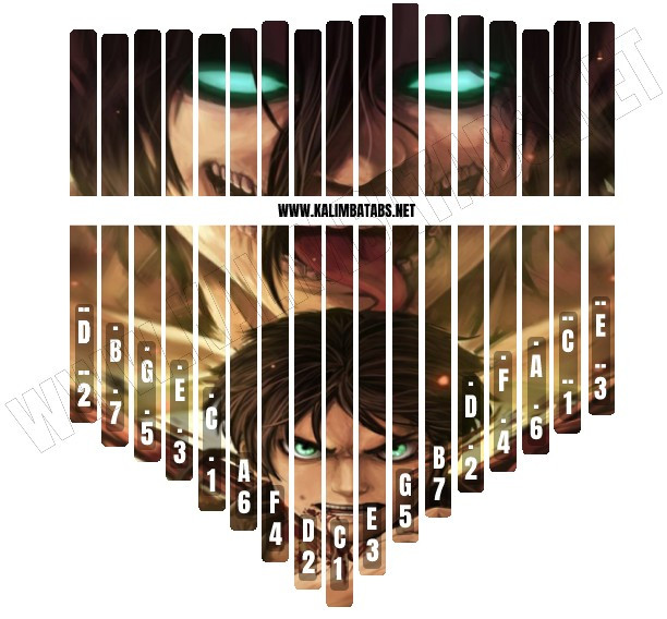 Kalimba Tine Sticker: Attack on Titans #3 Kalimba Printable Stickers Attack on Titans sticker attack-on-titan-sticker3 Kalimba Tine Sticker: Attack on Titans #3