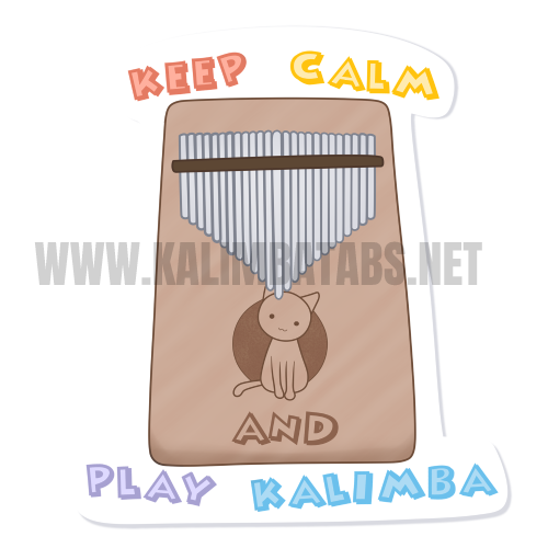Kalimba Sticker: Keep Calm and Play Kalimba Patch Stickers kalimba sticker keep-calm-and-play-kalimba-sticker Kalimba Sticker: Keep Calm and Play Kalimba
