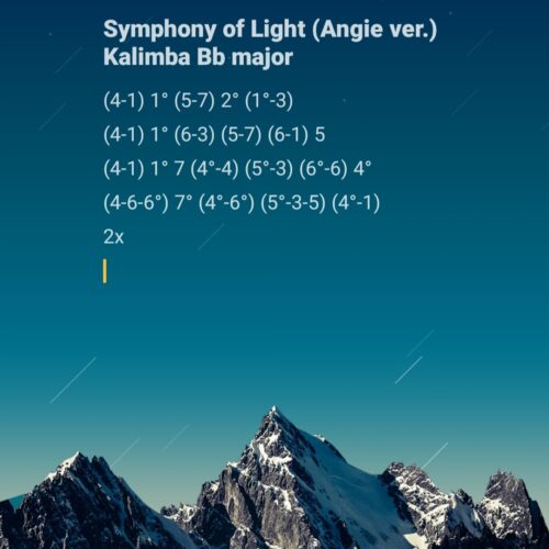 Symphony of Light League of legends Intermediate Kalimba Tabs symphony of Light League of legends Symphony of Light league of legends Kalimba Tabs Intermediate Version IMG_20210805_134327-5cec2d29-500x500 Symphony of Light League of legends